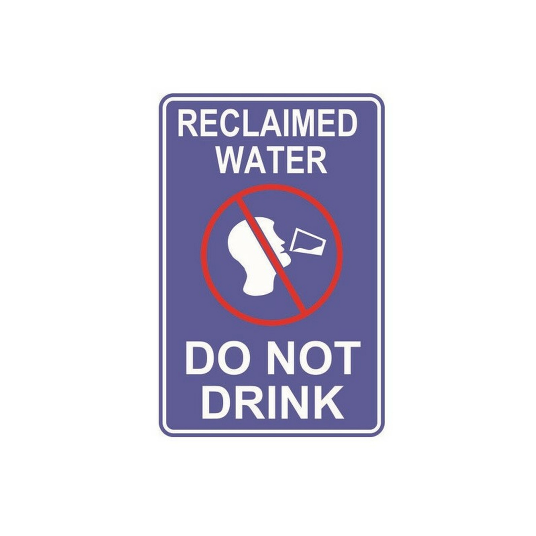 Reclaimed Water Sign – Range Mart